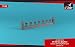 Armory AW14316-1/144 CH-53 Sea Stallion Wheels w/Weighted Tires for Model kit