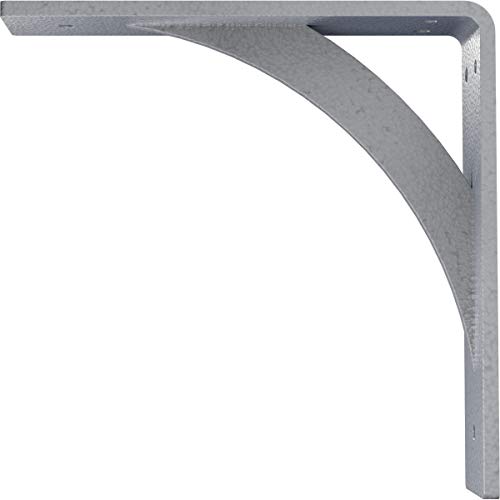 2"W x 8"D x 8"H Legacy Steel Bracket, Hammered Light Blue by Ekena Millwork - Used condition - Image 4