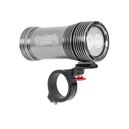 Exposure Lights Race 19 Bike Light, 2650 Lumens, CNC-machined 6063