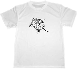 [ＴＵＧＥ９９９９] リクガメ ドライ Tシャツ 葛飾北斎 陸ガメ 親子亀 開運 長寿 切り絵 グッズ
