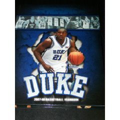 Hardcover Duke 2007-2008 Basketball Yearbook Book