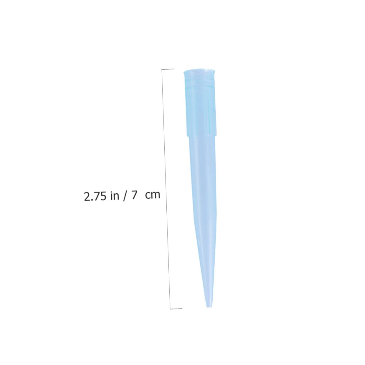 Ciieeo 500Pcs Liquid Pipettor Tips Smooth Nozzle Accessories for Scientific Supplies Flexible Plastic Design for Accurate Liquid Transfer Laboratory Analysis