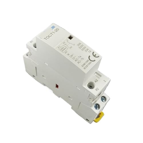 Contacteur modulaire TOCT1 2P 20A pour éviter les surcharges électriques