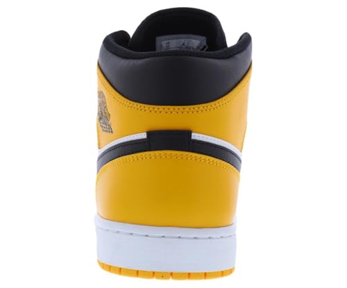 Image of Nike Air Jordan 1 Mid Leather Mens Shoes