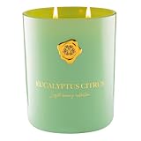M&SENSE 470g Duftkerze Groß| Eukalyptus-Zitrus Duftkerzen im Glas|Natürliche Sojawachs Scented Candle|Entspannende Aromatherapie |Geschenk für Frauen & Männer,Muttertag| 90h Brenndauer & 2 Docht
