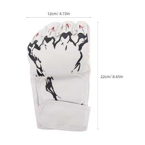 Guantes de boxeo con palma acolchada y material PU resistente para kickboxing 2