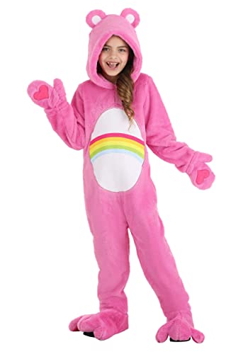 Disfraz infantil Girl's Care Bears Deluxe Cheer Bear rosa