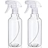 Plastic Spray Bottles, 2-Pack, Mist & St...