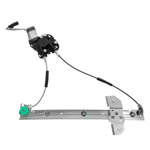 Image of TRQ Driver Side Power Window Motor and Regulator Assembly Power Compatible with 98 Dodge B1500 98 B2500 B3500 99-03 Dodge Ram 1500 Van 99-03 Ram 2500 Van 3500