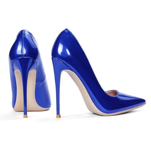 Image of Elisabet Tang High Heels, Women Pumps Pointed Toe Stilettos 4.7 inch /12cm Sexy Heels Party Shoes