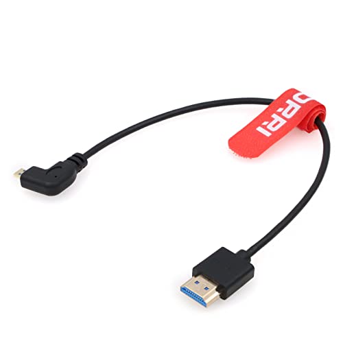High Speed 8K Right Angle Micro HDMI to HDMI 2.1 Cable for Sony F55 a7S A7S3 A74 BMPCC4k Crane3s Camera to Atomos Ninja V - Image 3