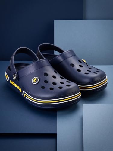 Image of Hoppa Trio Clogs for Men, Extra Soft EVA Moulded Slip-On Clogs | Lightweight, Cushioned, Water-Resistant & Non-Slip | Everyday Casual Footwear