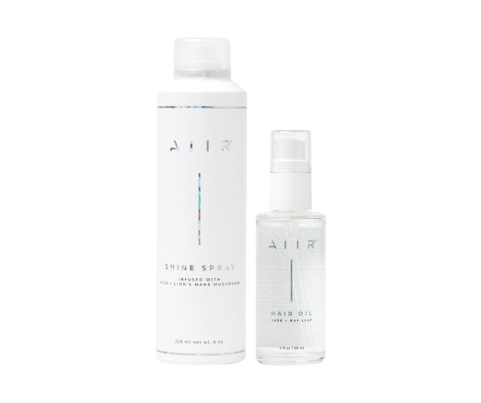 AIIR Shine Spray & Jade Hair Oil Bundle