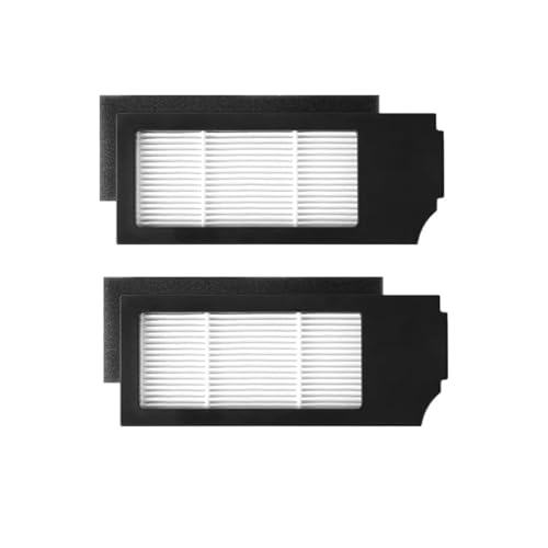 Compatible for Ecovacs Deebot X1 Turbo/Omni Parts Hepa Filter Main/Side Brush Mop Pad Dustbag Robot Vacuum Cleaner Spare Accessory Optional(2 pcs)