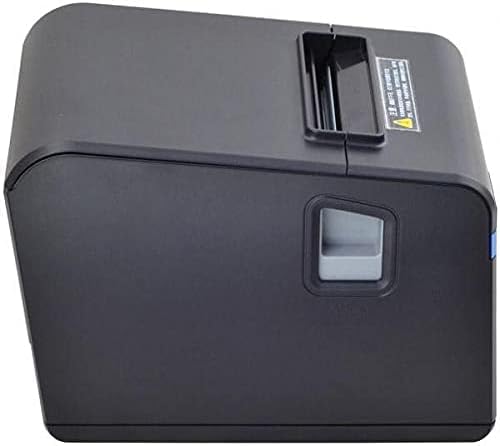 Lato view of the Xprinter XP-N160II thermal receipt printer with paper cover release