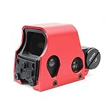 558 553 552 551 556 Red Green Dot Sight Holographic Replica Metal Scope Reflex Sight Optical Scope with 20mm Rail Mount Outdoor Accessories (553 Red)