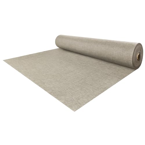 RecPro 8'6" Wide RV Woven Thatch Flooring Vinyl Tan Interior or Exterior...