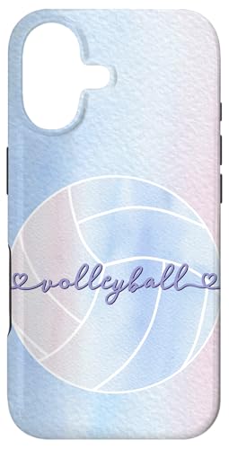 I Love Volleyball ʊG̋ pXesN CbN&u[ X}zP[X iPhone 17 p
