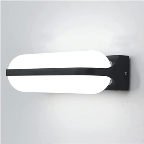 Lanterne cour extérieure étanche et applique murale LED double tête entrée jardin