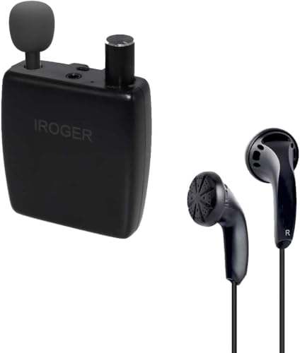 IROGER Rechargeable Hearing Amplifier Device with Earbud