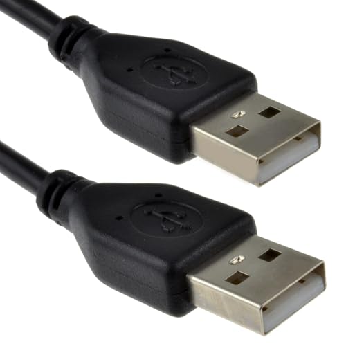 kenable USB 2,0 24AWG A Vers A Mâle Vers Mâle High-Speed Noir câble 1 m [1 mètre/1m]