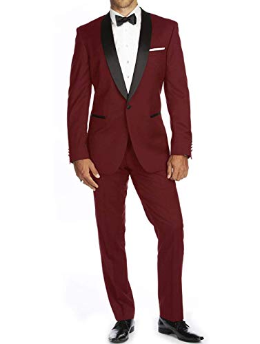 Braveman Men's Shawl Lapel Runway Tuxedo3