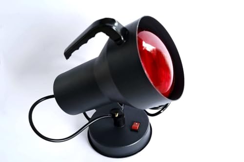 Image of Murphy E27 Fluorescent Infrared Heat Therapy Lamp (Pack of 1, 150 Watts) Metal
