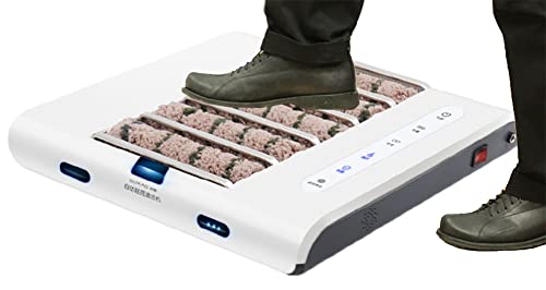 Machine de nettoyage de semelles KIDDEX pour éliminer la boue sans se baisser