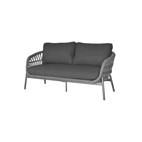 Patioco Lounge Set Balu 3-teilig Anthrazit