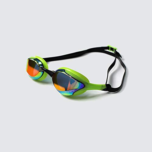 ZONE3 Volare Gafas de natación, Unisex Adulto, Lente Espejo, Color Lima/Negro Talla única Cover