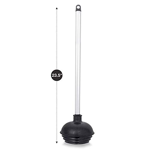 image for NEIKO 60170A Toilet Plungers | Dual Pack | Patented All-Angle Design |