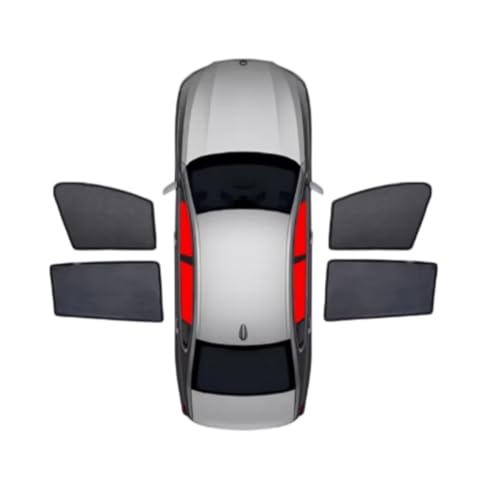 Pare soleil voiture en maille pour BMW X3 G01 2018-2024 rideau de protection thermique 4pcs