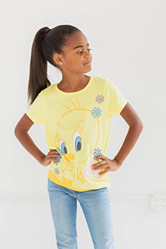Looney Tunes Tweety Buggs Bunny Toddler Girls 3 Pack Graphic T-Shirts 4T Multicolor2
