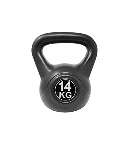 Riscko Pesa Rusa de 14 kg con Revestimiento de Vinilo Kettlebell para Crossfit