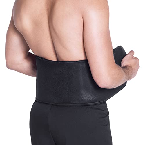 Kestal Suporte para Bolsa Térmica Gel Lombar Preto, Único