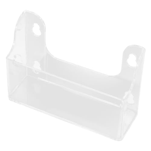 Healifty Estante Colgante para Frigorífico con Ventosas Fuertes Organizador Acrílico Transparente para Bebidas y Snacks Estante Multiusos para Cocina y Oficina sin Taladrar Fácil
