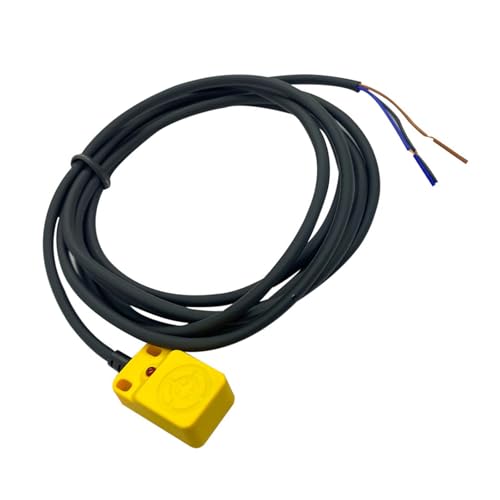 Interruptores de proximidad inductivos cuadrados DC12 24V de alta sensibilidad, interruptores de proximidad cuadrados para control de automatización, detección inductiva