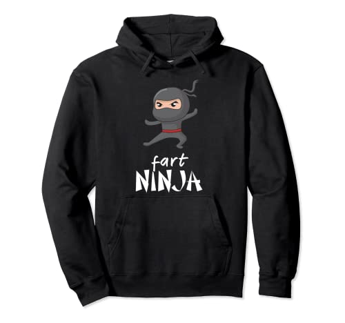 Ninjas Black Ninja In A Mask Fart Ninjas Regalo Sudadera con Capucha