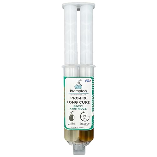 BRAMPTON TECHNOLOGY, LTD. Epoxy PRO-FIX 20/20 Long Cure - Golf Club Repair, .85 ounces