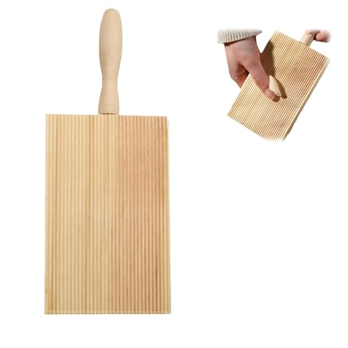 ELECTRO C. Gnocchi Cutter in legno con accessorio per garganelli Utensili da cucina