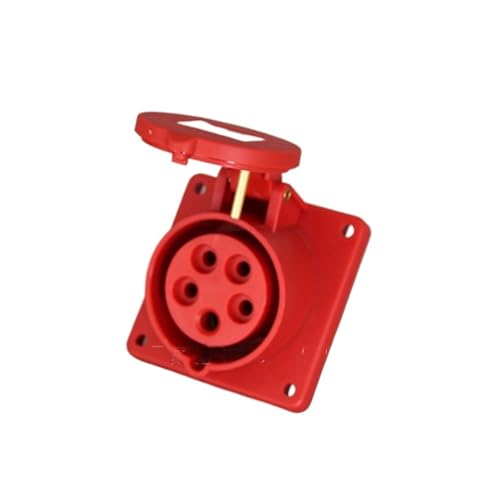 Prise inclinée dissimulée 32A étanche 380V SFN-425 protégeant vos connexions triphasées