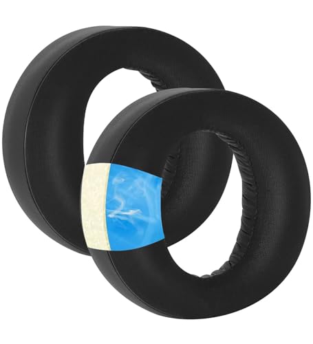 Almohadillas de repuesto para auriculares PS5 de gel de refrigeración, almohadillas para orejas 3D, almohadillas mejoradas compatibles con auriculares inalámbricos Sony PlayStation 5/PS5/Pulse 3D para