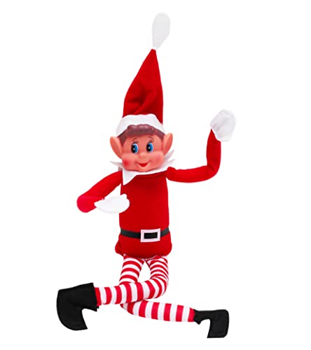 Elves Behavin' Badly Grande peluche rosso elfo - Giochi e Prodotti per l'Età Evolutiva