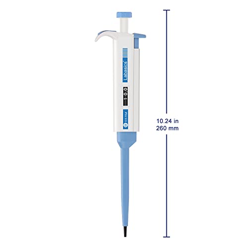 Micropipette monocanal Labasics à volume variable avec cône à pointe autoclavable stérile