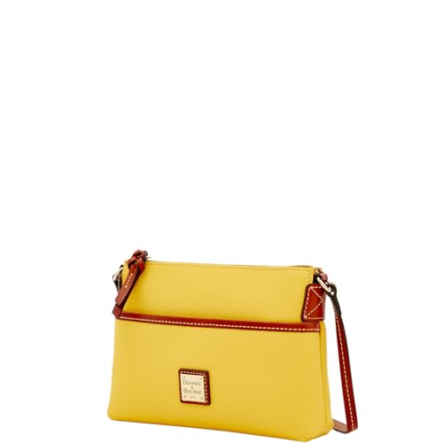 Dooney & Bourke Women's Crossbody Handbags, Pebble Grain Ginger Small Crossbody Bags for Women2