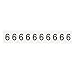 Brady 9713-6, 97044 97 Series Indoor/Outdoor Number and Letter, (Pack of 50 Cards)
