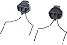 Evike - OPSMEN Headpro Rails Attachment Attachment Kit for Earmor Electronic Headsets (Type: ARC)