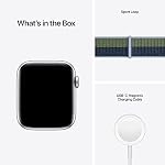 Apple-Watch-SE-GPS-Cellular-44mm-Silver-Aluminum-Case-with-Abyss-BlueMoss-Green-Sport-Loop