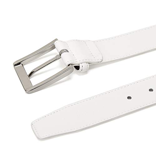 Image of XOUXOU Men's Casual Leather Jeans Belts Classic Work Business Dress Belt with Prong Buckle for Men