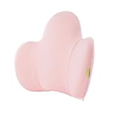 Lumbar Support Pillow for Office Chair, Car Back Support with Memory Foam, Support for Lower Back Pain Relief Lumbar Pillows, Ergonomic Back Cushion for Desk Chair, Sofa, Bed, Car Seat (Pink)